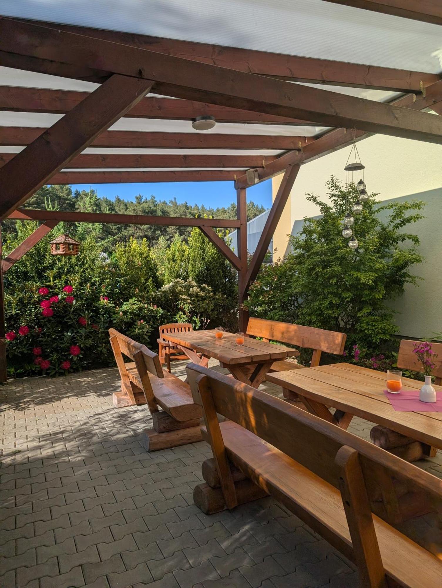 Pension Zum Reiterhof, Fewo 2 Schmogrow Buitenkant foto